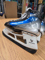 Charger l'image dans la galerie, Size 8.75 Fit 3 NEW! Blue Bauer Vapor Hyperlite 2 Hockey Skates Pro Stock (New)
