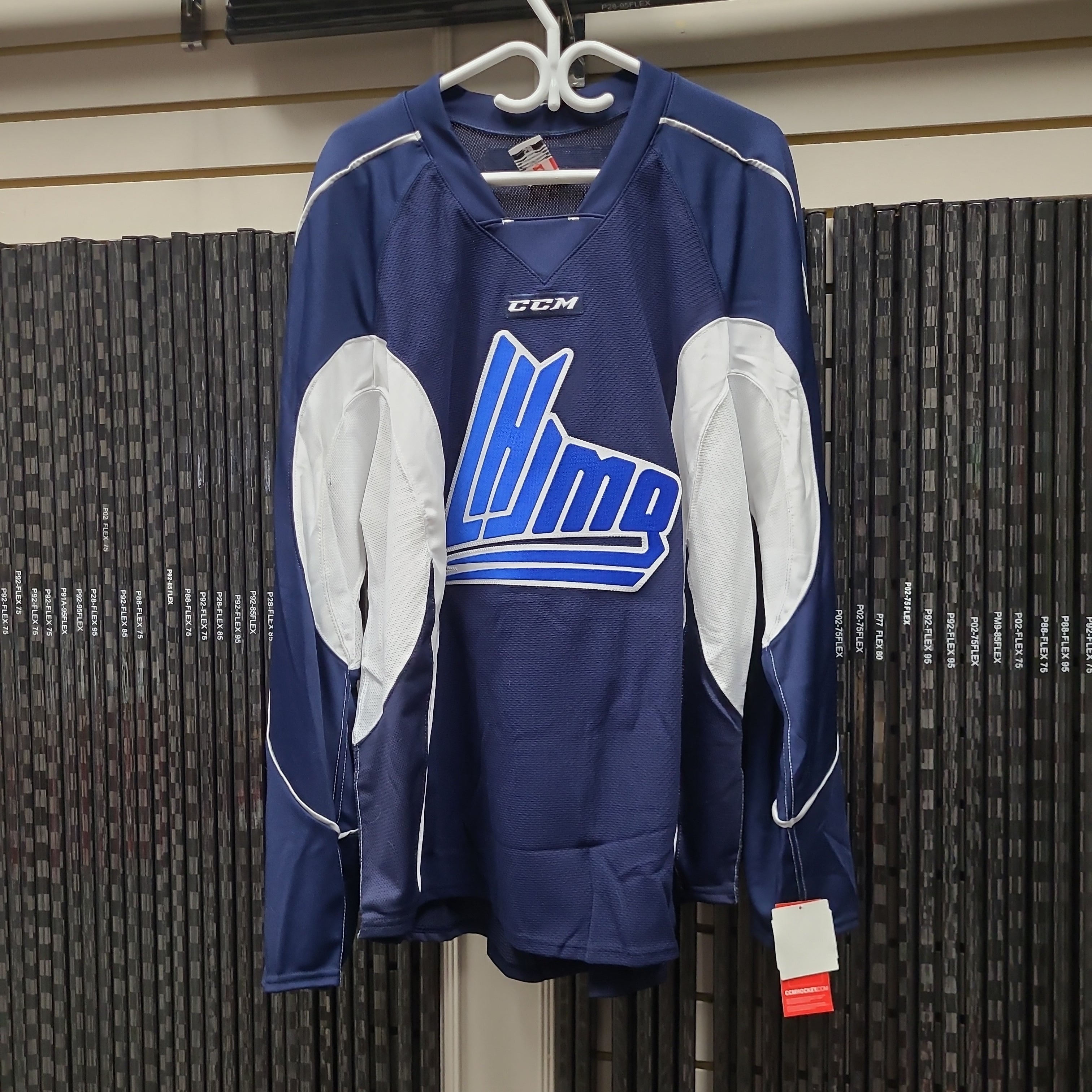 LHJMQ PRACTICE JERSEY NAVY BLUE