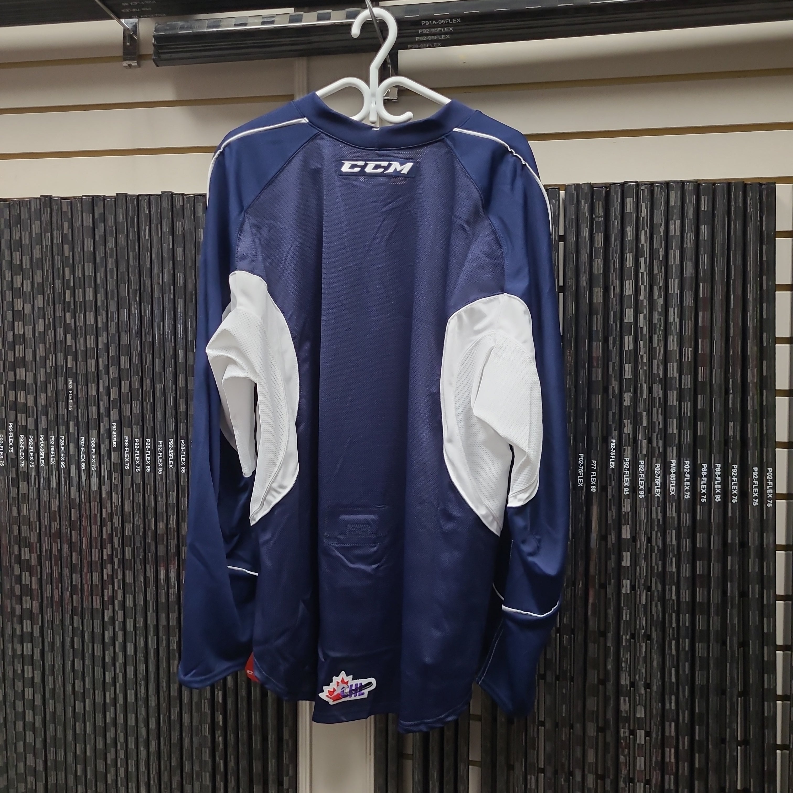 MAILLOT D'ENTRAÎNEMENT LHJMQ BLEU MARINE