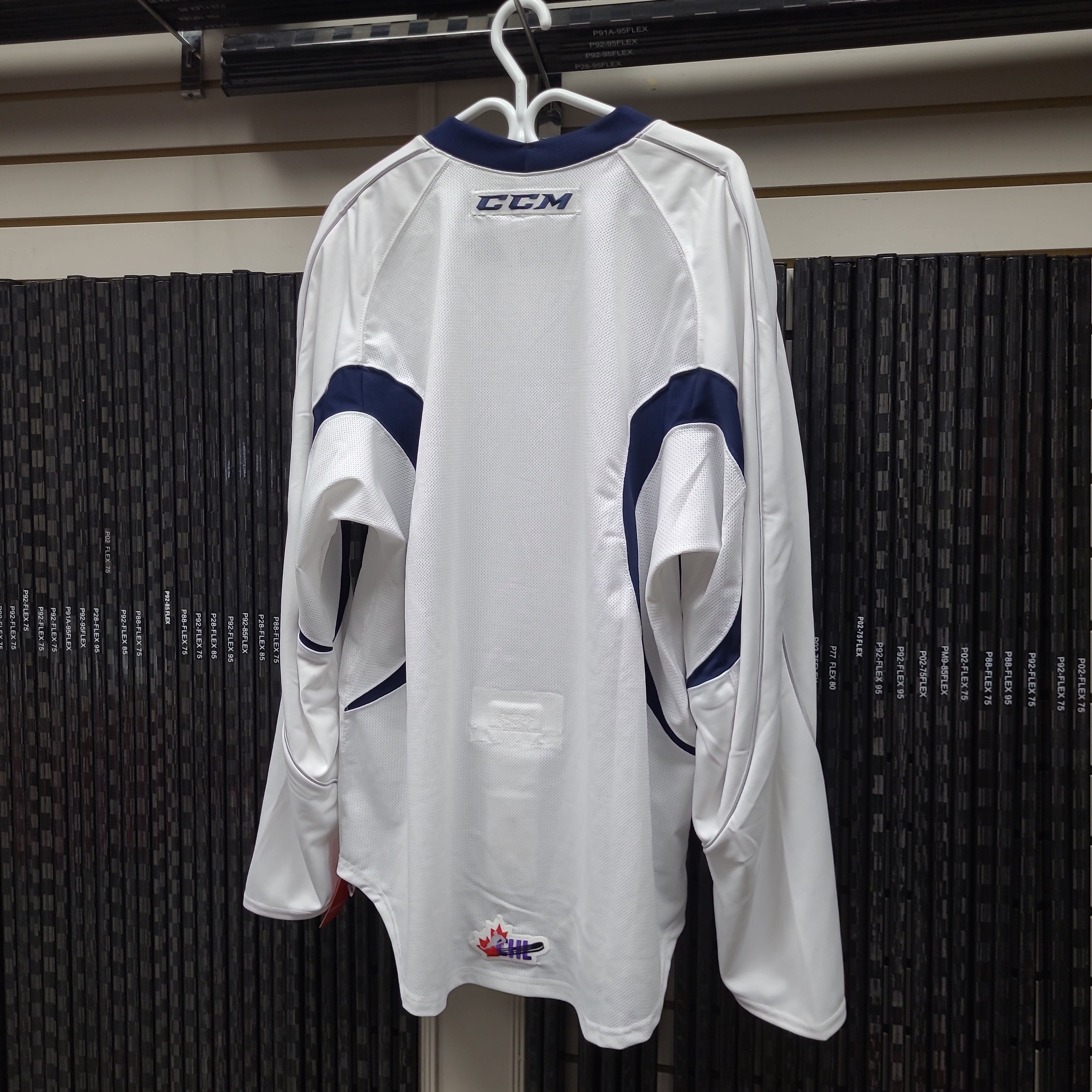 MAILLOT D'ENTRAÎNEMENT LHJMQ BLANC