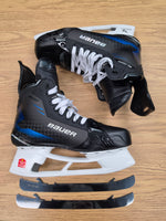 Charger l'image dans la galerie, NEW! Size 9.5 Fit 3 Bauer Supreme Shadow Hockey Skates Pro Stock 9.5 (New) #G1
