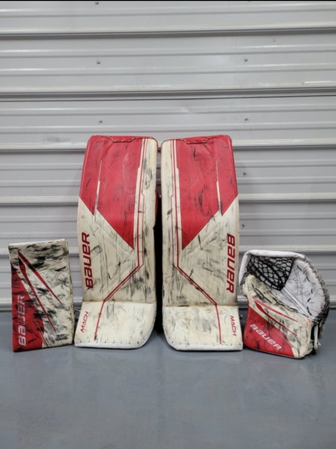 BAUER MACH GOALIE SET