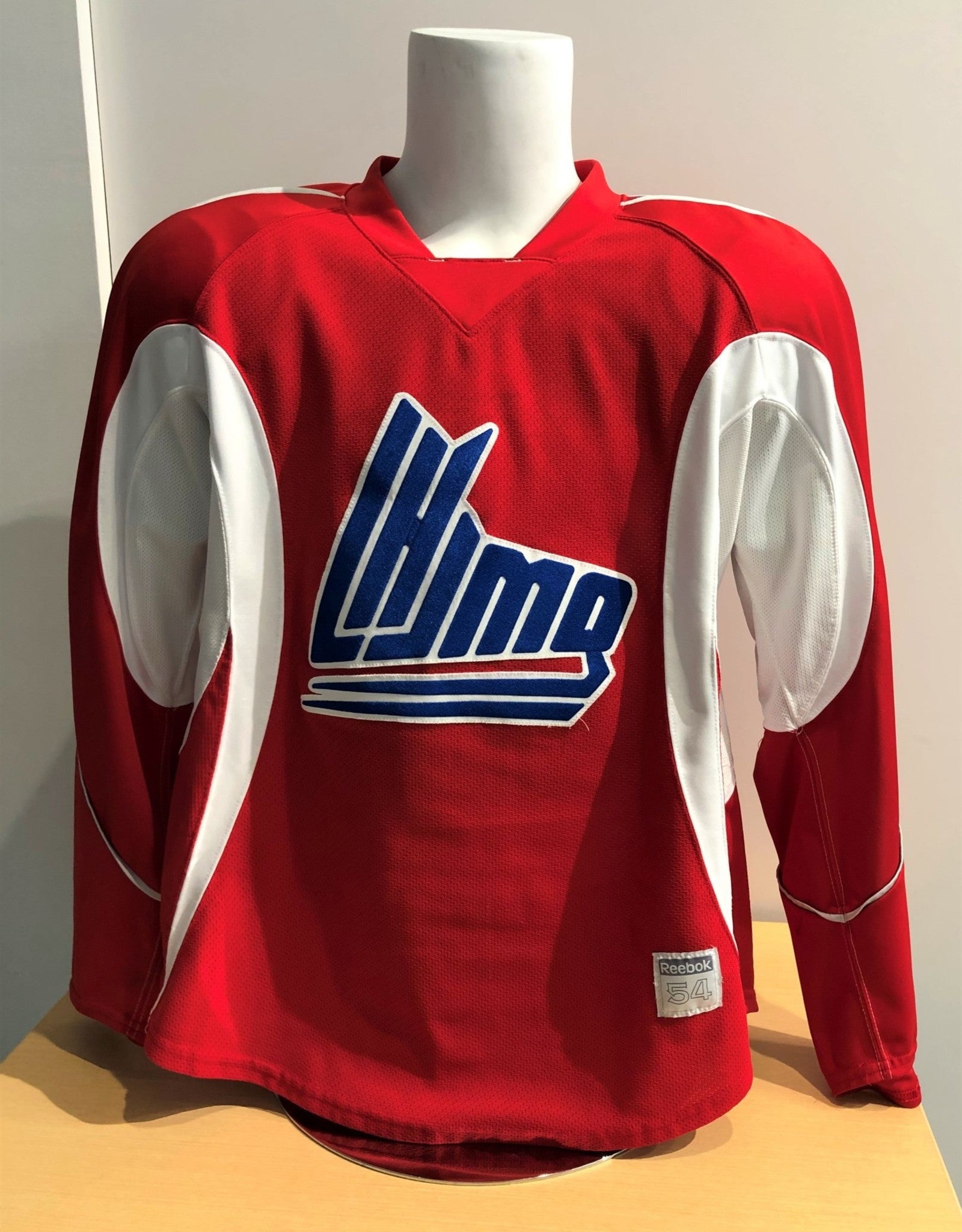 MAILLOT D'ENTRAÎNEMENT LHJMQ ROUGE